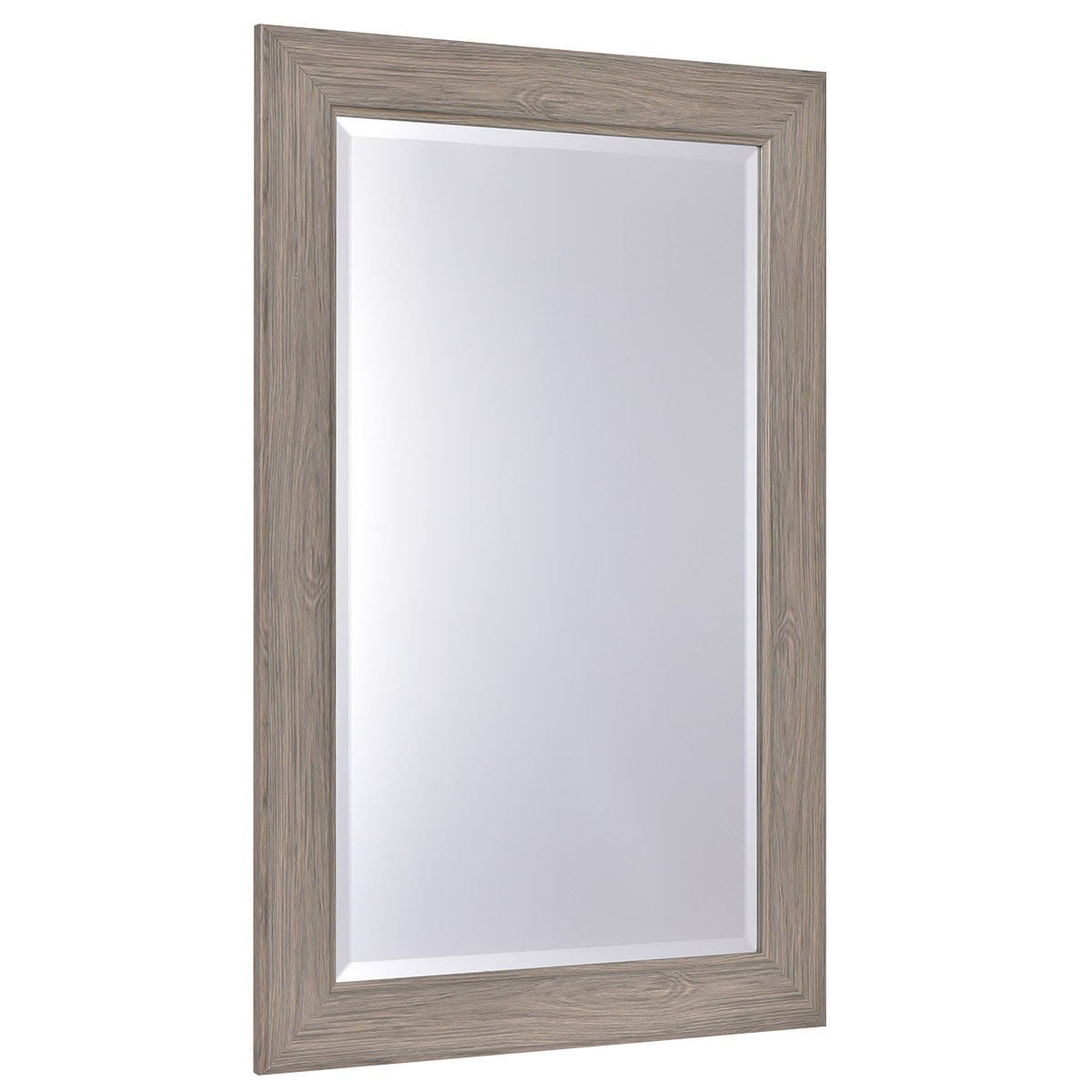23 5 X 35 Rectangle Wooden Frame Wall Mounted Vanity Mirror