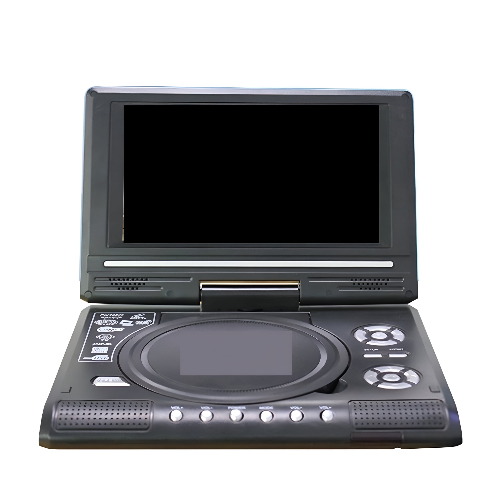 GJX 2026 New Portable Hd 7.8 Inch Tv Home Car Dvd Player Vcd Cd Dvd Player Rotate Lcd Screen,For Travel,Car,Home,Picnic Easy Use