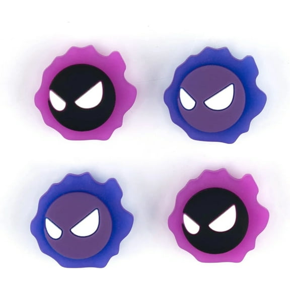 Game Controller Thumb Grip Caps, Soft Silicone Analog Stick Joystick Covers for Switch/OLED/Lite, 4-Pcs Joystick Cap-Multicolor