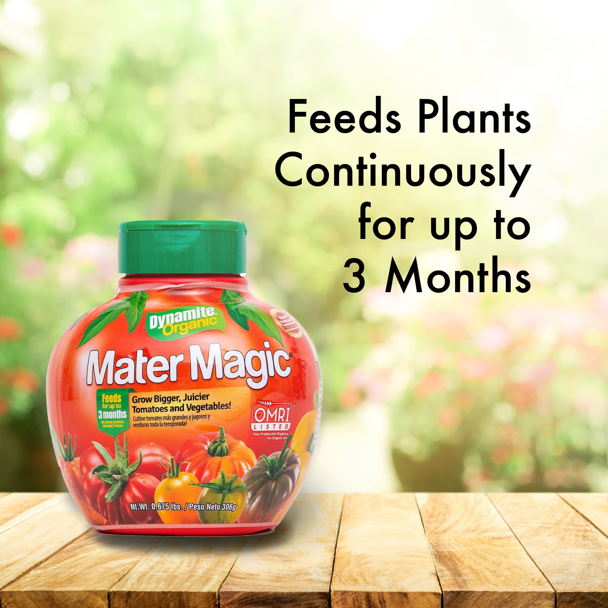 (2 pack) Dynamite Mater Magic Plant Food Natural & Organic 8-5-5 0.675 lb.