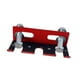 thumbnail image 2 of Soporte para barra de pesas para rack de sentadillas, colgador de barra de pesas, montaje en rack, ahorro de espacio, resistente Rojo, 2 of 9