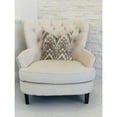 thumbnail image 2 of Plutus Mid Night Oblique Ridge Wave Luxury Throw Pillow 16"L x16"W, 2 of 3