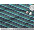thumbnail image 3 of Soimoi Cotton Voile Fabric Horizontal Stripe Print Fabric by The Yard 42 Inch Wide, 3 of 3