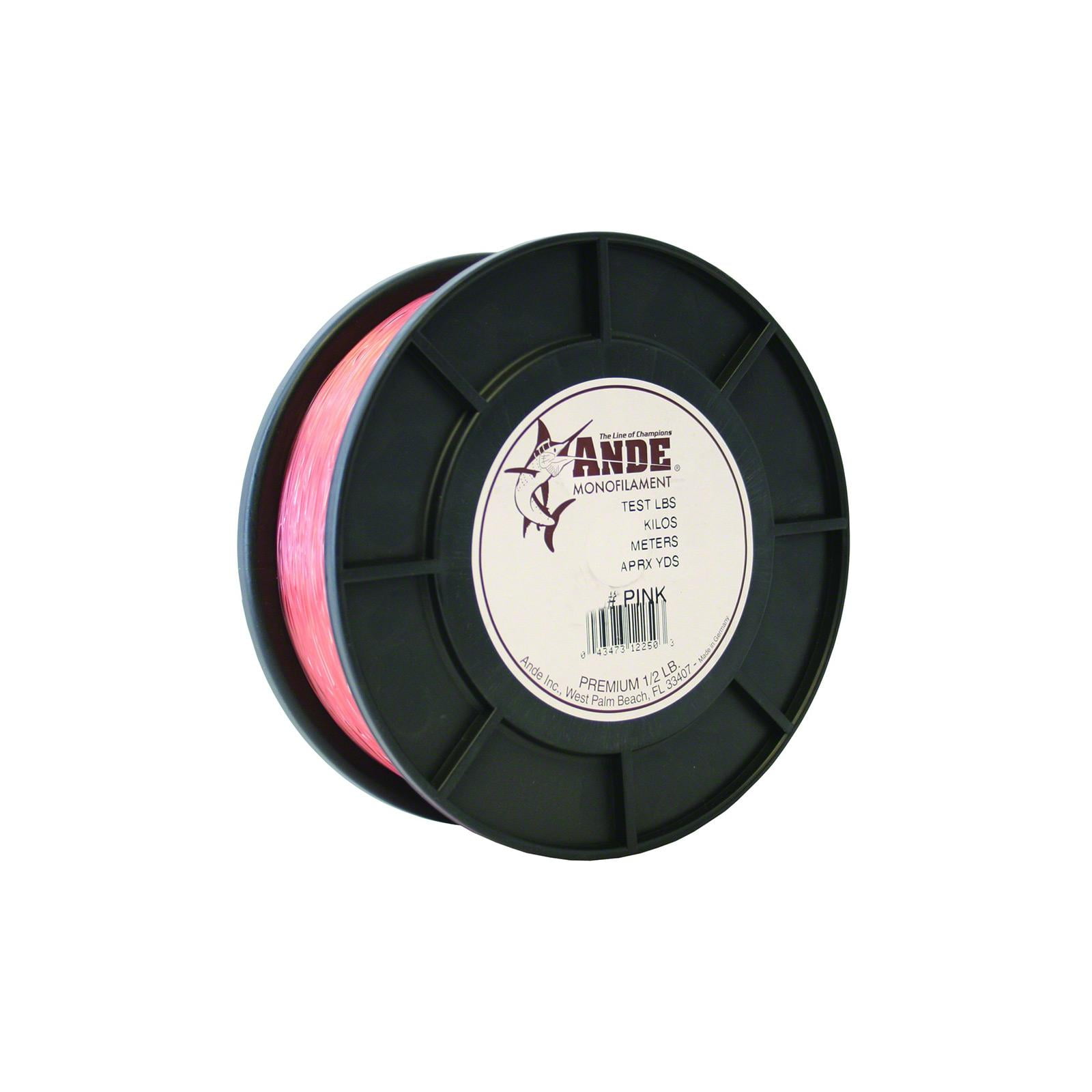 Ande A1240P Premium Monofilament Fishing Line 1/2Lb Spool 40 lb 700