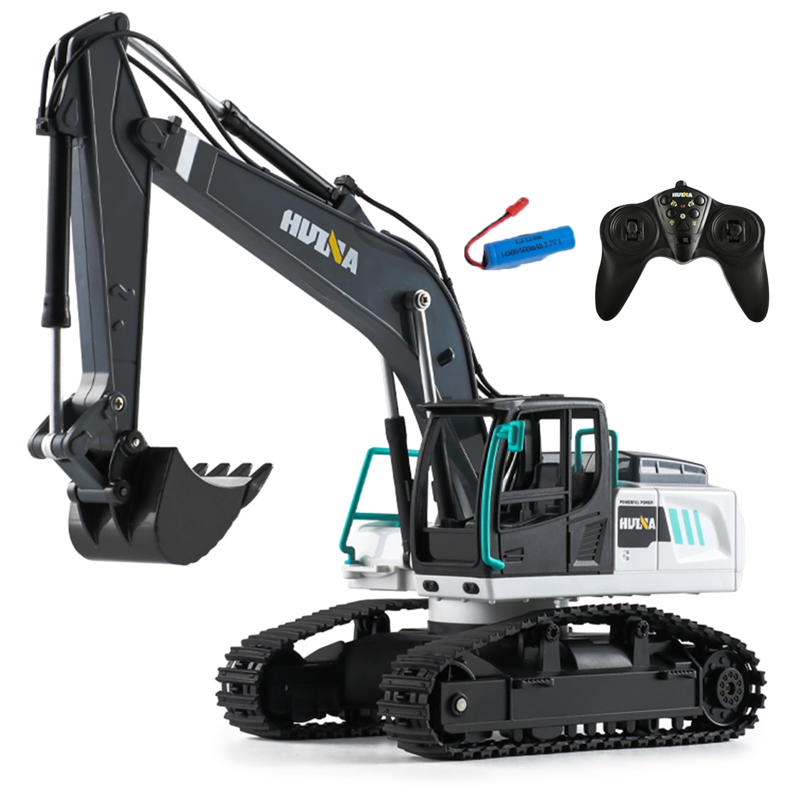 9 Channels 2.4GHz Remote Control RC Engineering Excavator Construction