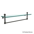 thumbnail image 5 of Mambo Collection Glass Vanity Shelf  with Integrated Towel Bar - Polished Nickel / 22 Inch, 5 of 5