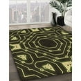 thumbnail image 3 of Ahgly Company Machine Washable Indoor Rectangle Transitional Midnight Gray Area Rugs, 8' x 10', 3 of 7