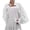 White, variant on Womens Cooling Shawl Neck Arm Sleeves UV Protection Cape Cloak Summer SPF Long Sleeve Cover Ups Shrug W Finger Hole