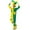 Green, variant on KKBOTIVE Carnival Clown Outfit Set for Adult - Funny Design Festive Party Clothes with 1Pc Top   Camisole pant   Hat   Clown Nose Stage Performance Show Apparel ( Yellow Size: S )