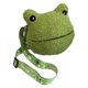 thumbnail image 2 of Bolso bandolera de rana jinwen bolso de hombro ligero con patrón de dibujos animados verde, 2 of 8
