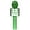 Green, variant on Wireless Bluetooth Colorful Light Microphone