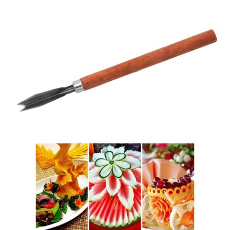 

Kitchen Carving Knife Vegetable Fruit Garnishing Culinary Carving Tool