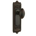 thumbnail image 2 of Grandeur 813645 Windsor Solid Brass Rose Passage Door Knob Set - Grey, 2 of 7