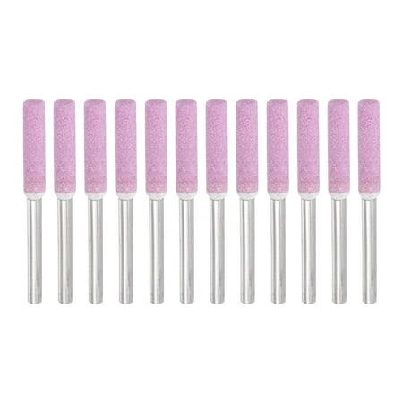 

(12 Packs) Diamond Chainsaw Sharpener Bits 5/32 Cylinder Head Electric Chain Saw Grinder Ceramics