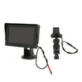 thumbnail image 2 of Monitor para coche de bebé, 4,3 pulgadas, espejo de coche para bebé, cámara para asiento trasero, rendimiento de alta gama, 2 of 8
