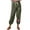 Army Green, variant on HVOBTTY Womens Straiht Leg Joggers, Summer Pants for Women, Womens Casual Soft Print Drawstring Cuffed Breathable Loose Daily Joggers Army Green, XXL