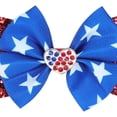 thumbnail image 5 of Zanarzt Baby Girl Hair Bows Childrens Bow Hair 4th of July Hair Bow Clips Double Layer 4th of July Bows for Hair Blue,3-12 Years, 5 of 6