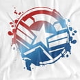 thumbnail image 3 of Captain America Boys/Girls Gradient Crest T-Shirt, 3 of 5