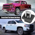 thumbnail image 2 of Unique Bargains 4pcs Tie Down Anchor Truck Bed Anchor Side Wall Cargo Anchor for Chevy Silverado for GMC Sierra 1500 2500 3500 07-21, 2 of 7