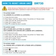 thumbnail image 5 of Cool Toner Compatible Drum Unit Replacement for Brother DR-730 use in DCP-L2550DW MFC-L2710DW HL-L2390DW MFC-L2750DW HL-L2370DWXL HL-L2370DW MFC-L2750DWXL(Black, 3-Pack), 5 of 8