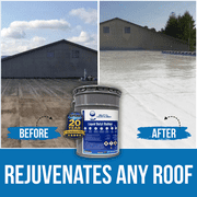 Epdm Coatings Liquid Rubber White, 4 gallon