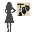 thumbnail image 4 of Global Gallery's Daphne Brissonnet 'Wine Selection II' Stretched Canvas Wall Art, 4 of 4