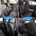 thumbnail image 6 of HQBQBUG Car Seat Covers for Toyota RAV4 2013-2026 Waterproof Leather Car Seat Protector,Premuim No-slip Easy to Install Black,Full Sets(5 Seats), 6 of 7