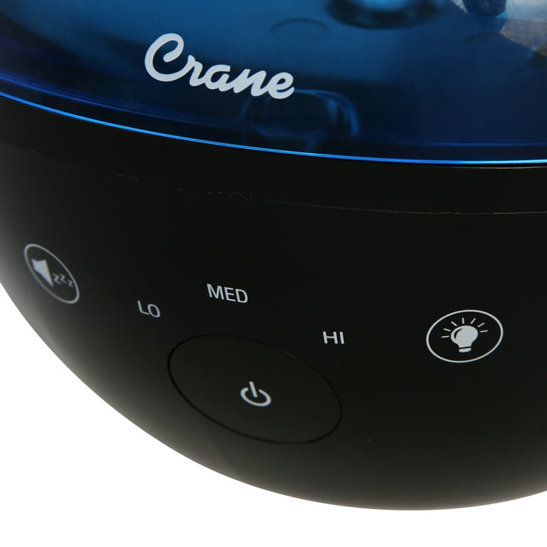 Crane USA Top Fill Drop 1 Gallon Ultrasonic Cool Mist Humidifier