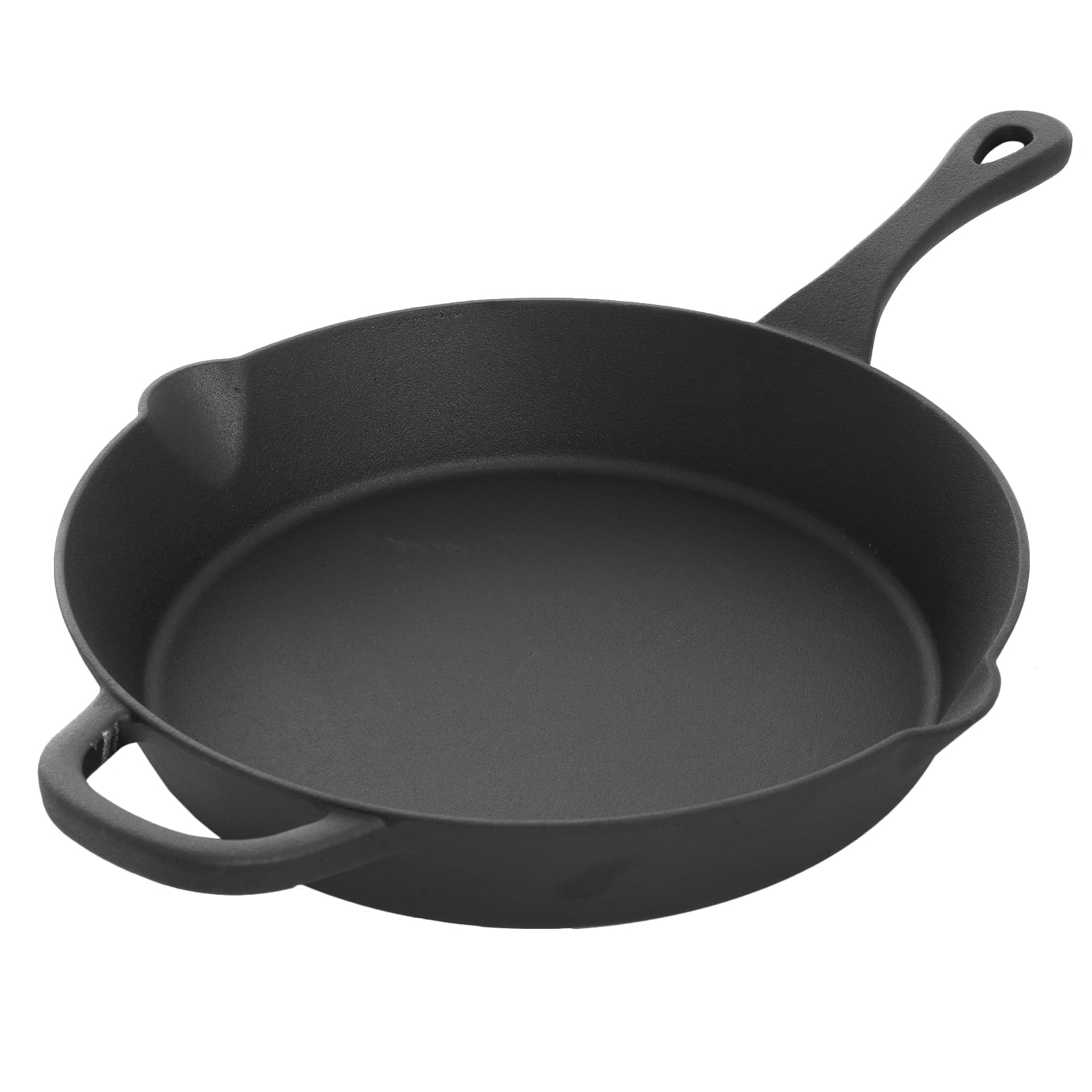 Crock Pot Artisan Enameled Round Cast Iron 12" Skillet, Preseasoned