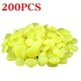 thumbnail image 1 of ICQOVD 200Pcs In Dark Pebbles Stone Home Garden Walkway Aquarium Fish Tank, 1 of 8