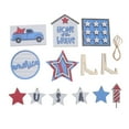 thumbnail image 3 of Independence Day Wooden Decoration, Good In Shape Tray Wooden Ornament  For Gift Making Type 7, 3 of 8