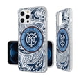 thumbnail image 2 of New York City FC iPhone Paisley Design Clear Case, 2 of 7