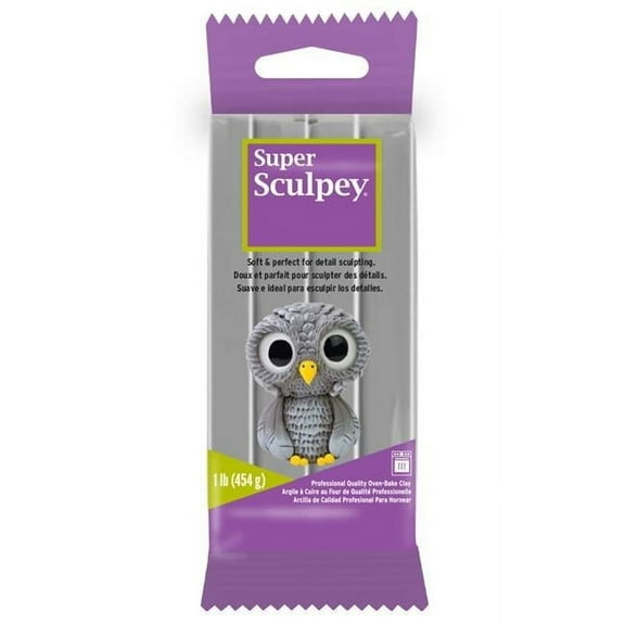 Super Sculpey - 1 lb, Gray