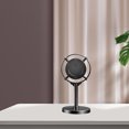 thumbnail image 4 of PBPBOX News Reporter Microphone Prop Black ABS 1Pcs Retro Style, 4 of 8