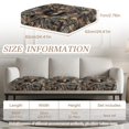 thumbnail image 6 of TSOVTHRID Couch Cushion Cover Anti-Slip Cushion Couch Sofa Covers with Elastic Bottom Water Resistant Sofa Seat Slipcover Protector for Living Room, Deer Elk Forest Hunting Camo Print, 24x24 Inch, 6 of 7