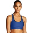 thumbnail image 3 of Champion LIFE Women's Absolute Sports Bra Bra, Black/White c Logo, Large, 3 of 4