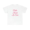thumbnail image 2 of Faith Above All Else T-Shirt Inspirational Christian Graphic Tee 5XL, 2 of 5
