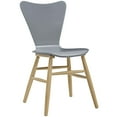 thumbnail image 6 of Modway Cascade 17.5" Modern Style Bentwood Dining Chair in White Finish, 6 of 9