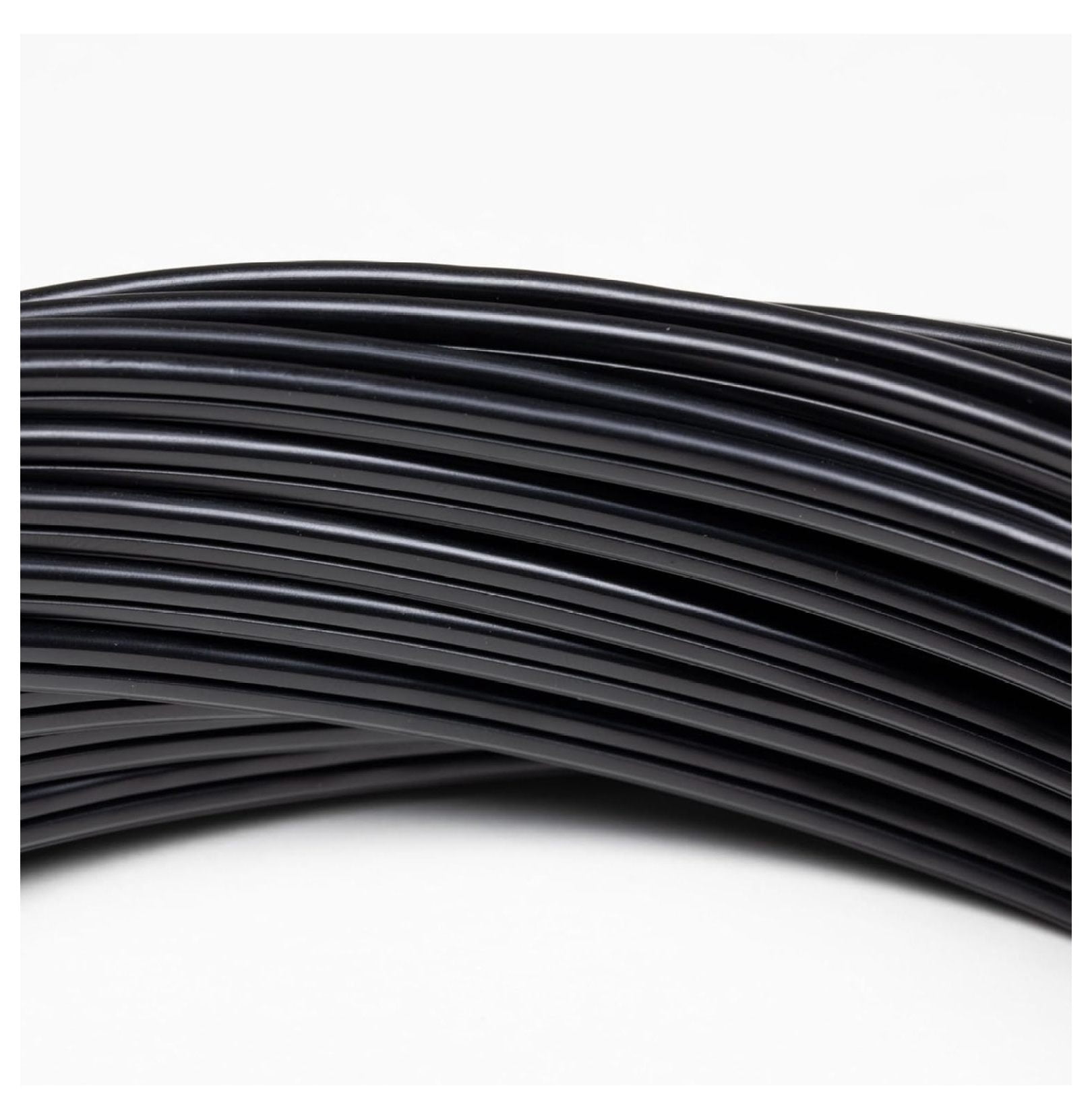 100 Ft Black SPT-1 Wire, Gauge 2-Conductor Zip Cord SPT-1, Ul Listed, Max 8a 960w