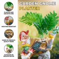 thumbnail image 4 of Cute Garden Gnome Planter, Gnome Planter, Garden Decoration, Large Planter, Plant Pots, Unique Design, Unique Gift for Any Occasion, 4 of 7