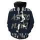 thumbnail image 3 of Sudadera con capucha y cremallera de astronauta espacial para hombres y mujeres, sudaderas casuales con estampado 3D, sudaderas de manga larga para niños, sudaderas de gran tamaño, ropa de calle, 3 of 5