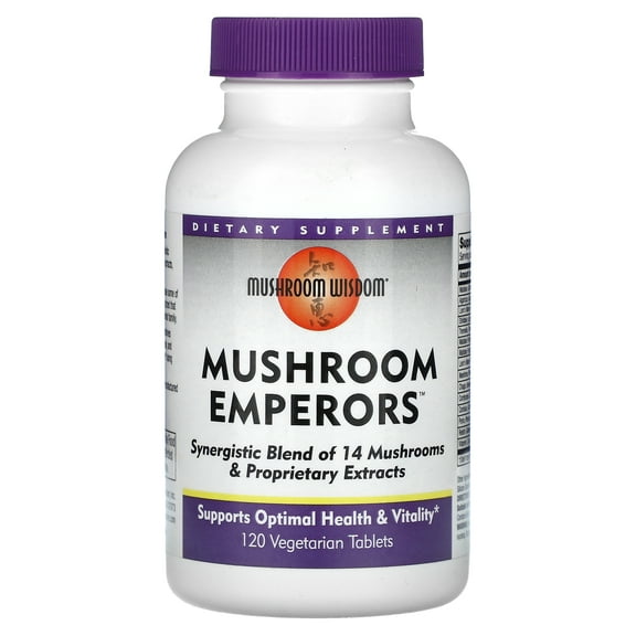 Mushroom Wisdom Mushroom Emperors - 120 Vtablets