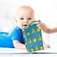 thumbnail image 4 of 5 PCS Duck in Sunglasses Baby Muslin Washcloths, Yellow Soft Absorbent Face Towel Burp Cloths Cotton Bath Wipes Infant Wash Cloth for Newborn Boys Girls, 4 of 6