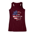 thumbnail image 3 of Zerlibeaful Sleeveless Casual Tops for Women Fashion O-neck Independence Day Printed Sleeveless Pullover T Shirts Basic Tee Tops, 3 of 4