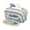Light Blue, variant on VANLOFE Light Blue Pencil Pouch, Large Capacity Pen Case with Metal Zipper, 2 Compartments, Office Organizer