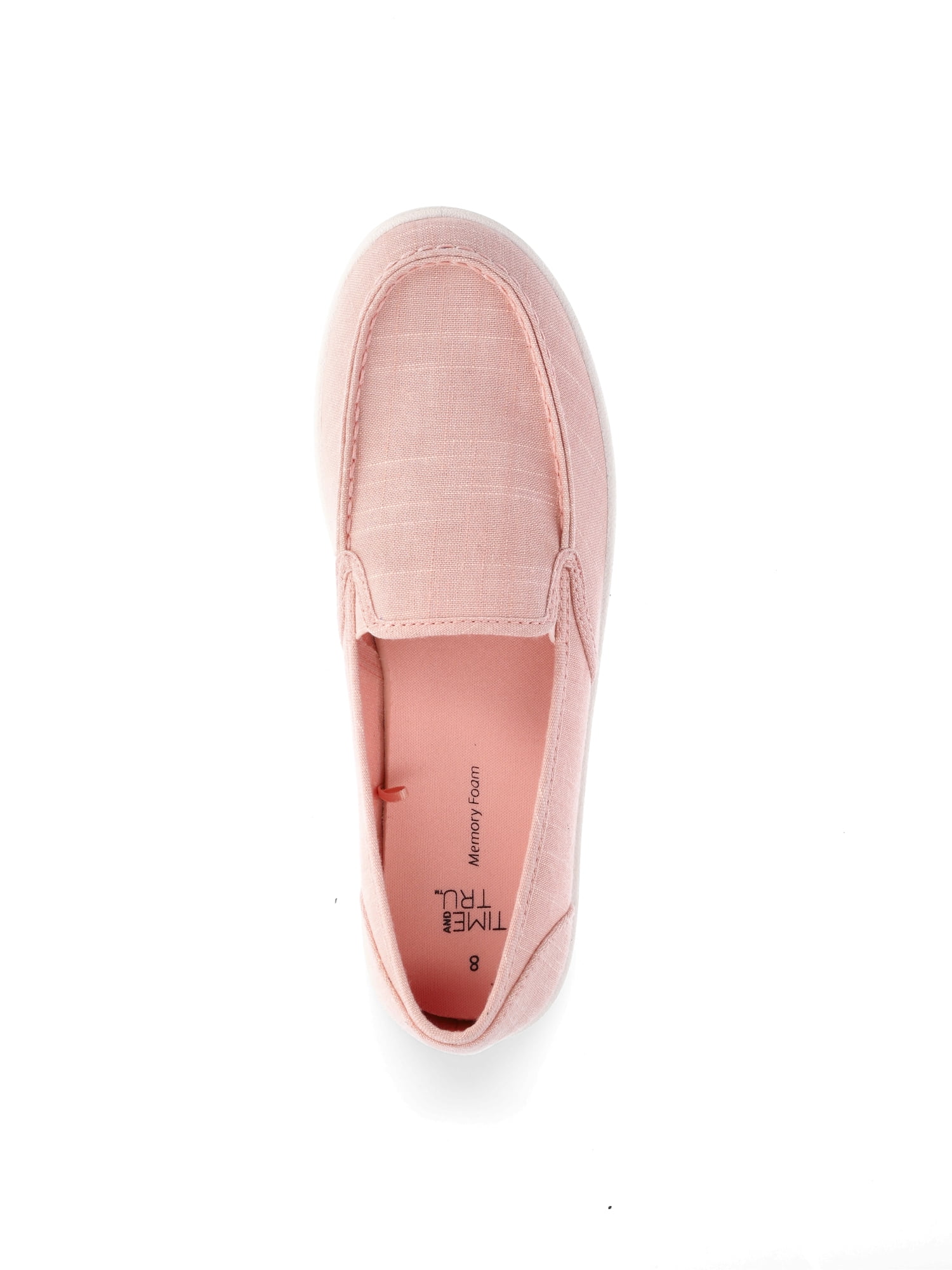 Time and Tru Women's Moc Toe Surf Sneakers, Wide Width Available