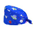 thumbnail image 2 of Operating Hats Nurses Gourd-shaped Long-time Service Pure Color Dull Polish Assorted Colors Buttons Christmas Day Bouffant Caps 15, 2 of 9