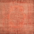 thumbnail image 1 of Ahgly Company Machine Washable Indoor Square Contemporary Orange Red Area Rugs, 6' Square, 1 of 7