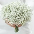 thumbnail image 4 of 10 Pcs Artificial Babys Breath Gypsophila Silk Flowers Bouquet, Home Wedding Party Home Decor, Gift for Mother's Day, 4 of 9