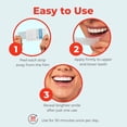 thumbnail image 5 of Zimba Tiras Blanqueadoras De Dientes Con Sabor A Menta Esmalte Vegano Blanqueador De Dientes Con Peróxido De Hidrógeno Seguro Para Café Vino Tabaco Y Otras Manchas Tratamiento De 14 Días Menta, 5 of 5